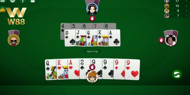 Các loại Game bài W88 nổi bật